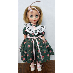 Paradise Galleries Blonde Haired Green Eyed Girl 14 Inch Porcelain Doll